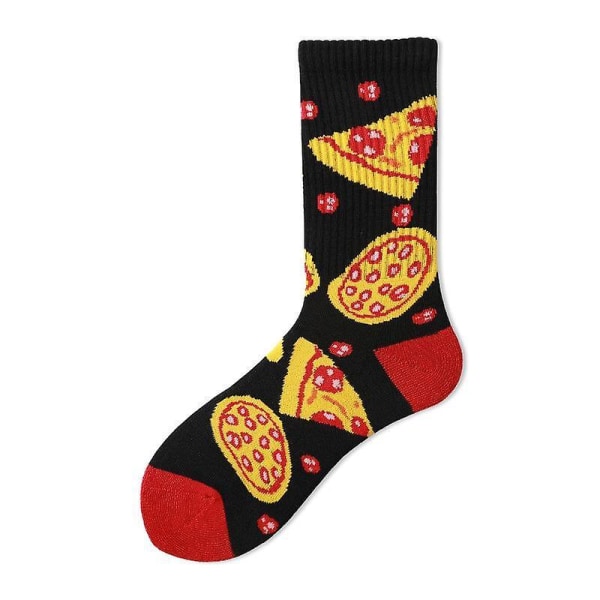 Kartokner 2Pcs Sock Women's Pizza Socks, Adult