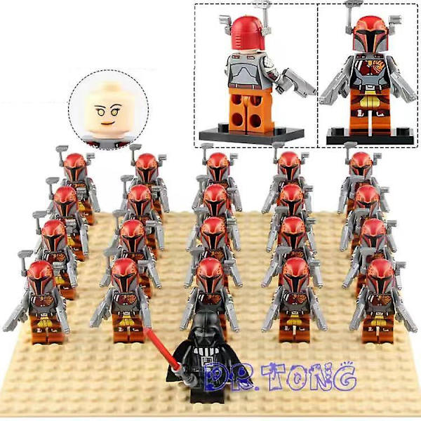 21 stk. Star Wars 322 Legion Clone Soldier Byggeklodser Miniature Samlede Legetøj til Børn Star Troopers-12
