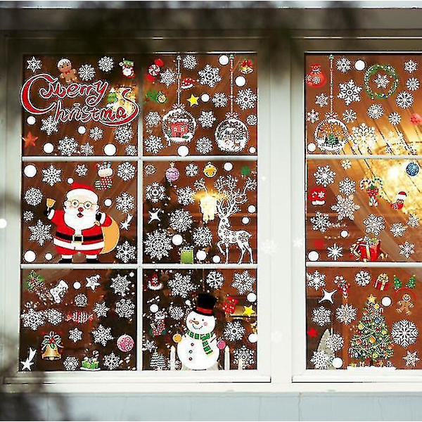 christmas Window Decorations,christmas Window Stickers