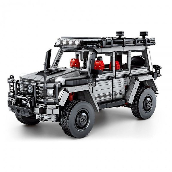 Teknisk By Offroad Bilmodell Byggeklosser Lastebil SUV Leker Kjøretøyklosser Barn For Barn Gutter Gaver 1852 stk