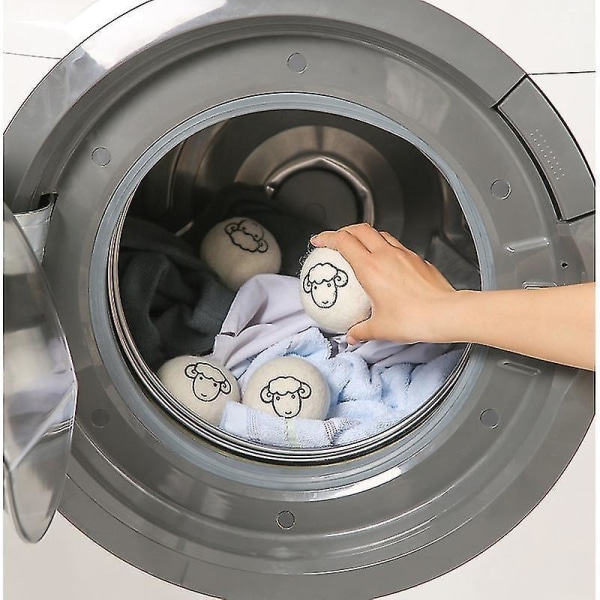 3/6pcs Drying Wool Balls Household Drying Clothes Washer Dryer Anti-entanglement Special Ball Drying Clothes Drying Ball