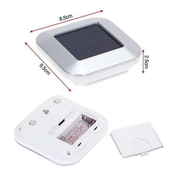 Touchscreen Digital Kitchen Timer Magnetic Stopwatch Lcd Display