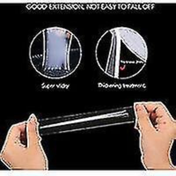 2 Pack Double Sided   Tape Adhesive Tape Transparent Without Trace Extra Strong Carpet Tape