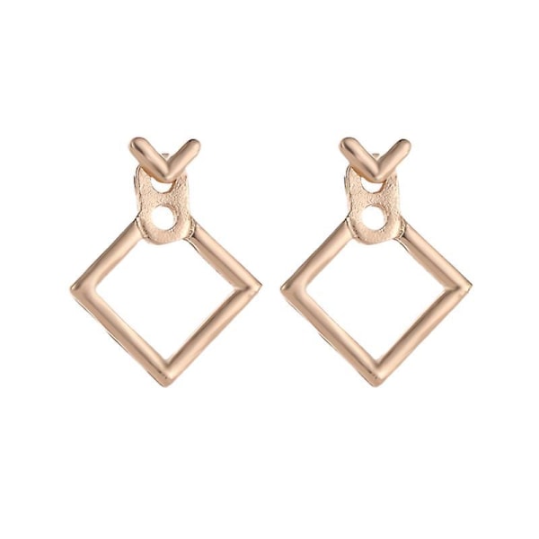 1pair Rhombus Earrings