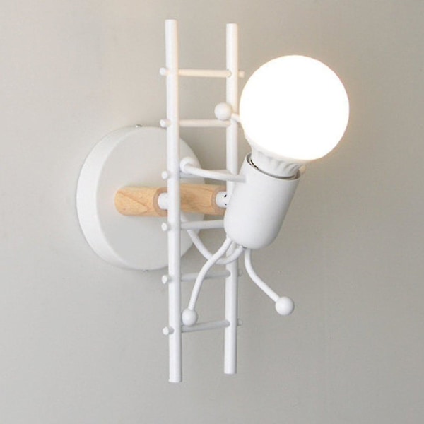 1 Wall Lamp Climbing Stairs Wall Lamp Aisle Bedside Lamp Bedroom (02 Without Bulb)