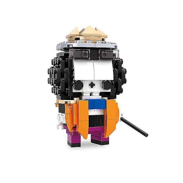 One Piece Building Blocks Toy Luffy Zoro Figure Naruto Building Blocks Kakashi  Block Cube Toy Small Particles Children Puzzle 9
