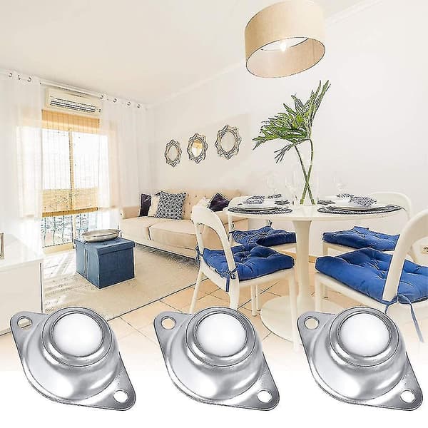 4pcs 1" Roller Ball Transfer Bearings, Used For Roller Stand.