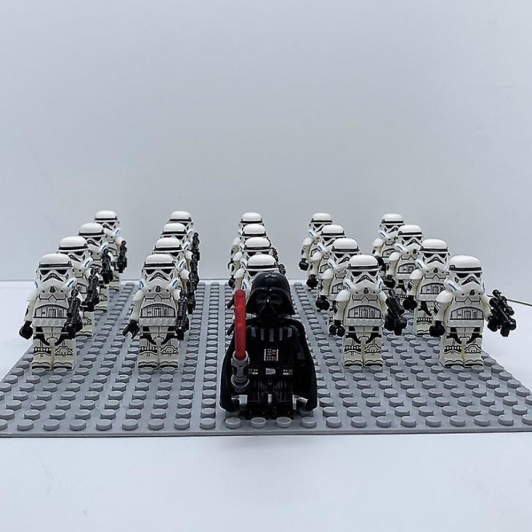 21pcs Star Wars Empire Storm Trooper Minifigures Kids Toys