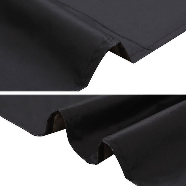 420d Black Outdoor Waterproof Oxford Cloth Furniture Cover With 180*120*74cm