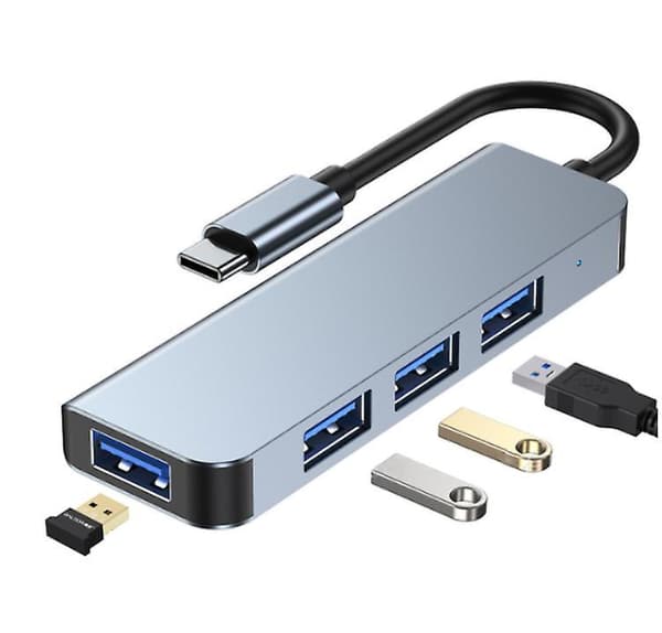 4 in 1 USB C to USB 3.0 HDMI-Compatible Dock