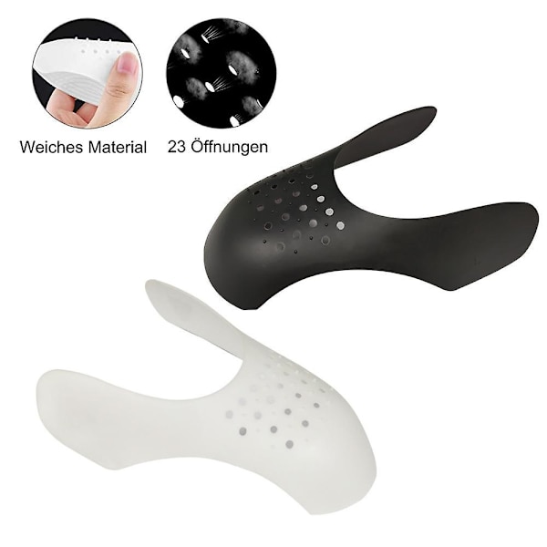2 Pairs Sports Shoes Shoes Shields, Anti-wrinkle Shoes Shields Protection Toe Box Decrease, Prevent Sports Shoes Shoes Crease Depression