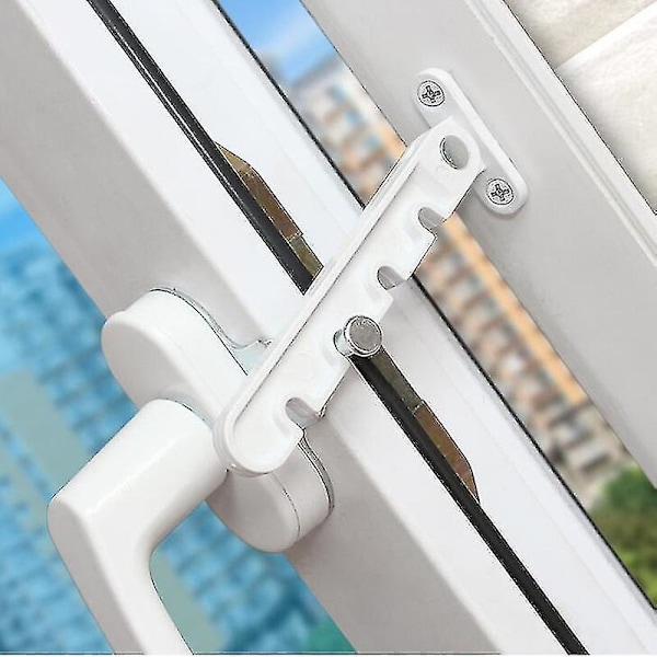 Adjustable Window Stopper, Latch, Locking Strap, Abs Window Stay With Screws, Position Stopper, Child Safety Protector
