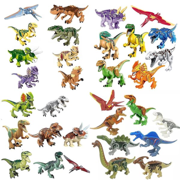 Jurassic World Dinosaur Building Blocks 8pcs