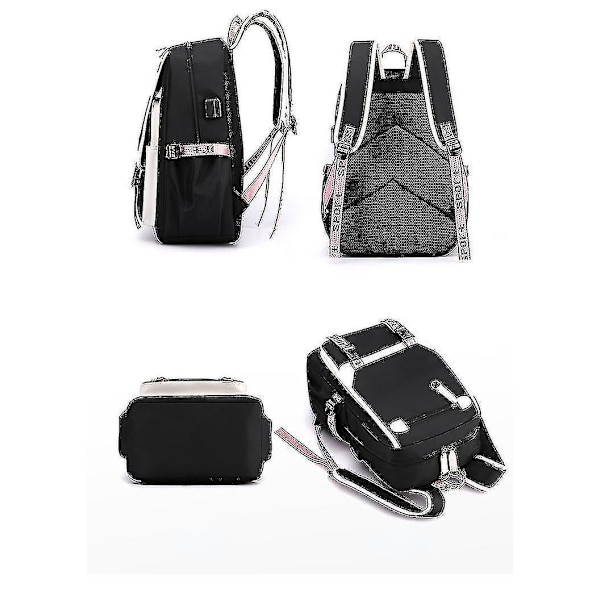 Backpack Usb Rechargeable Backpack School Backpack Adjustable Travel Backpack