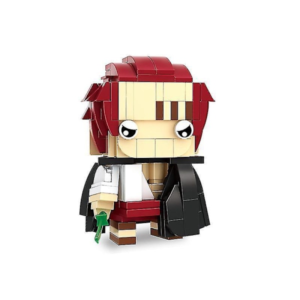 One Piece Building Blocks Toy Luffy Zoro Figure Naruto Building Blocks Kakashi  Block Cube Toy Small Particles Children Puzzle 5