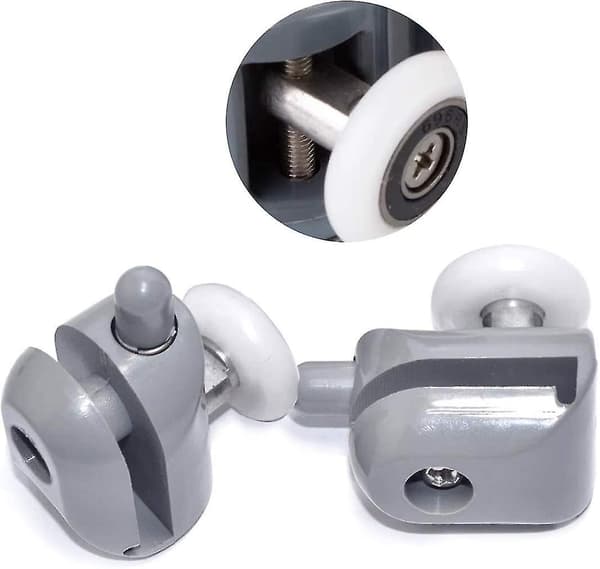 23mm 8 Pcs Roller Roller Caster Wheel For Shower Door, Bathroom Sliding Door Rollers