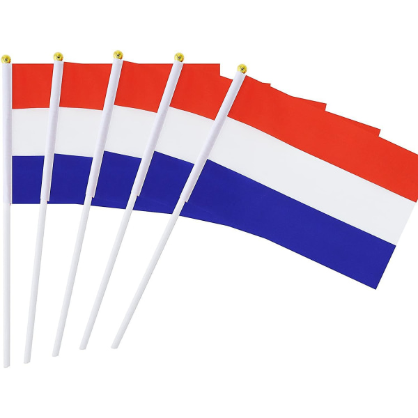 Pack Of 30 Small Mini Flags Russian Flags, Parade Party Decorations, World Cup, Festive Events, International Holidays Netherlands