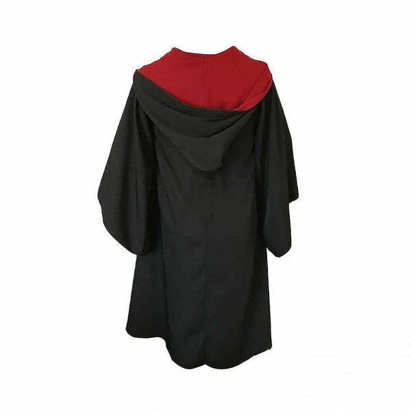 Harry Potter 6pc Set Magic Wizard Cosplay Fancy Dress Cape Cloak Costume red 145cm