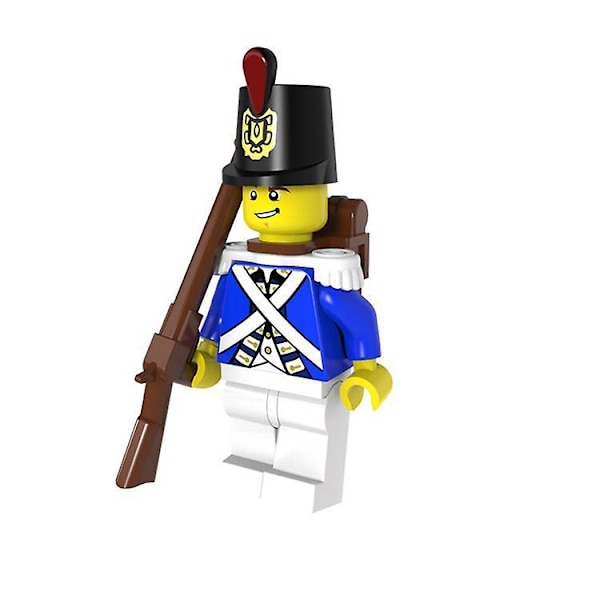 8 stk. Imperial Navy Soldier Series Samlede Byggeklodslegetøj