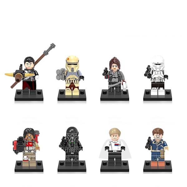 8kpl Star Wars Minifiguuri Imperiumin Tankkisotilas Koottava Rakennuspalikkalelu Lahja Syntymäpäivälahja