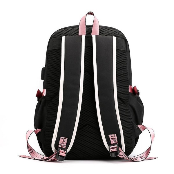 Blackpink Backpack Laptop Bag School Bag Bookbag With Usb Charging&headphone Port style 3
