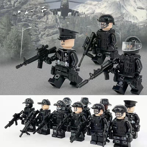 10pcs Stormtrooper Minifigures Doll Assembling Compatible Brand Building Blocks Bricks Kids Gifts