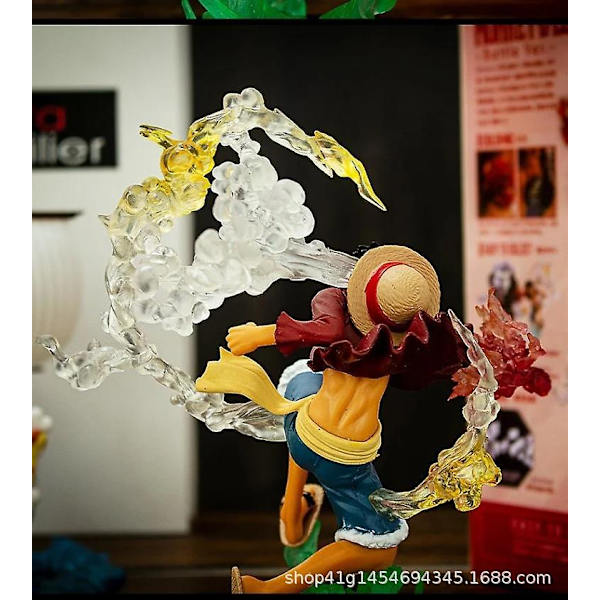 One-piece Handmade Fire Fist Luffy Model Decorative Doll