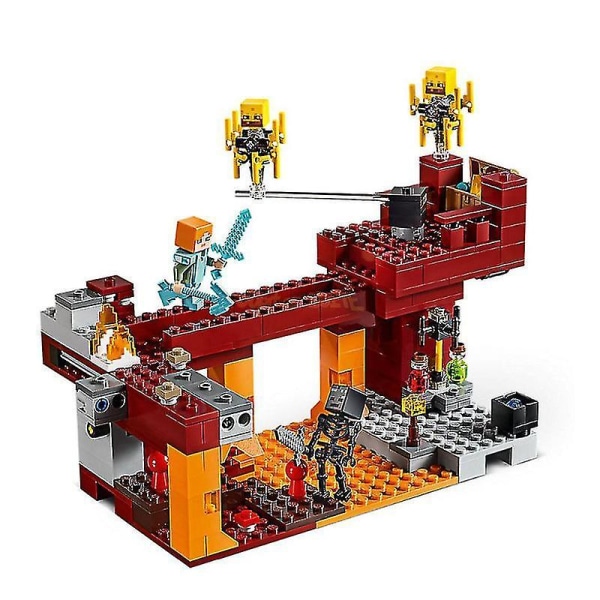 Building Blocks The Blaze Bridge Model Bricks Sets Gifts Toys For Children Kids Boys Girls