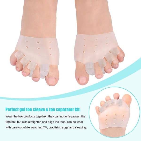 Forefoot Cushion Silicone Toe Spacers