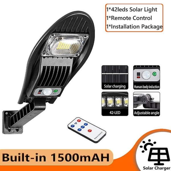 5000w Upgraded 8000mah Solar Street Light Outdoor Waterproof Led For Garden Wall Adjustable Angle Solar Lamp With Modes Remote 500W