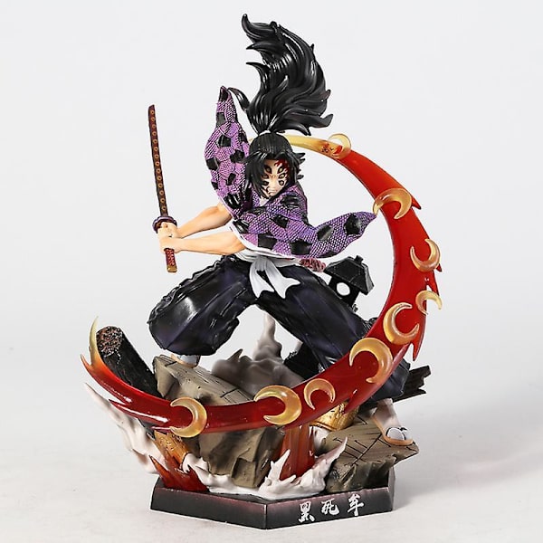 Demon Slayer Kokushibou Tsugikuni Michikatsu Fremragende Figur Anime Model Statue Legetøj Samlerobjekter Gave 26cm box