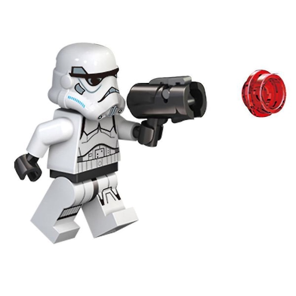 8pcs Imperial Commando Tank Soldier Puzzle Assembled Building Block Minifigure Toy