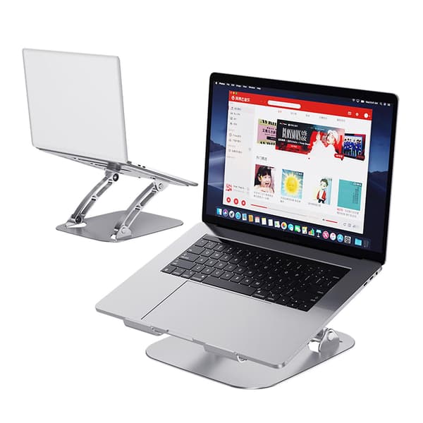 Foldable Aluminum Height Angle Adjustable Laptop Holder Stand Mount For All Laptops 11-17 Inch Notebook Computer