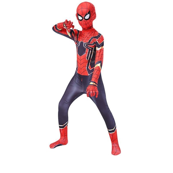 Kids Boy Spiderman Costume Cosplay Suit Spider-man Zentai Bodysuit Superhero Jumpsuit For Adults Adult-190cm