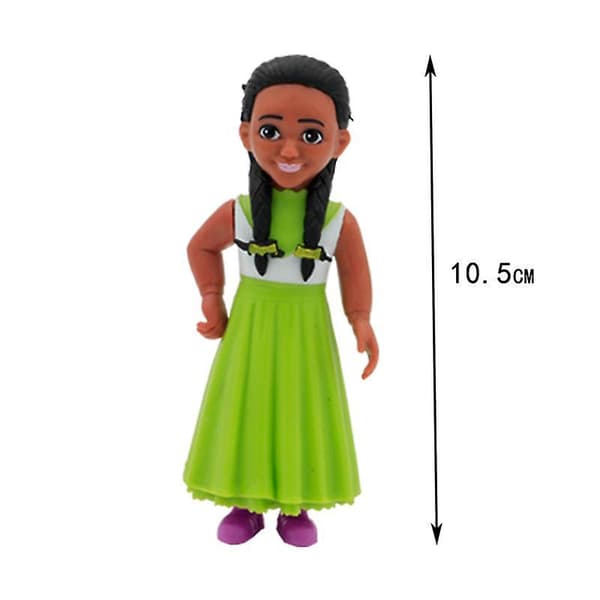 6pcs Encanto Cake Topper Figure Figurine,pvc Encanto Toy 7PCS
