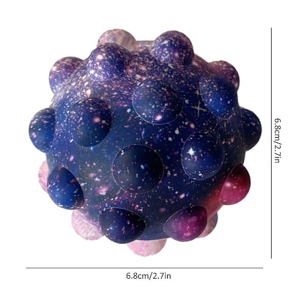 Pop It Ball Fidget Toy Silicone Popping It Relief Ball Bubble Gift A1