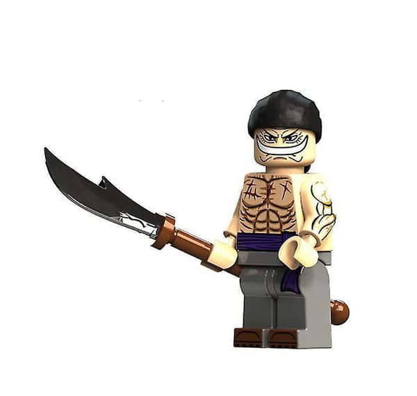 15 stk. One Piece Samlet Byggeklods Mini Legetøj
