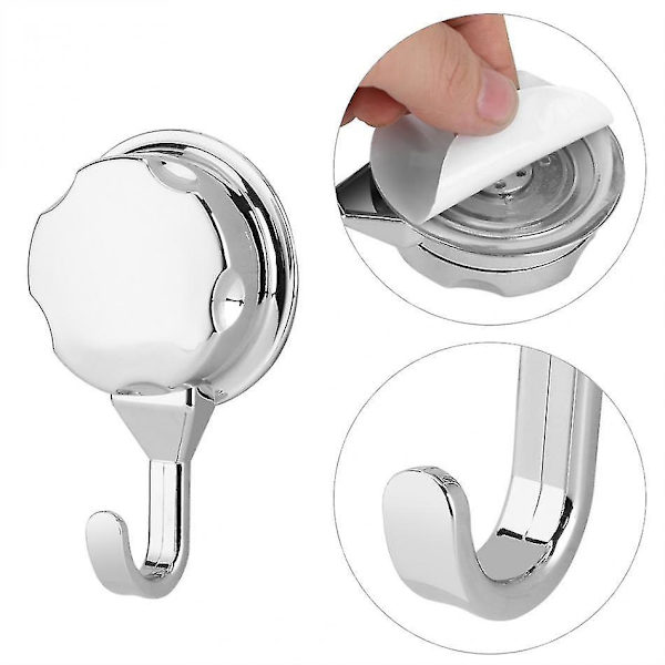 3pcs/set Abs Towel Wall Hook