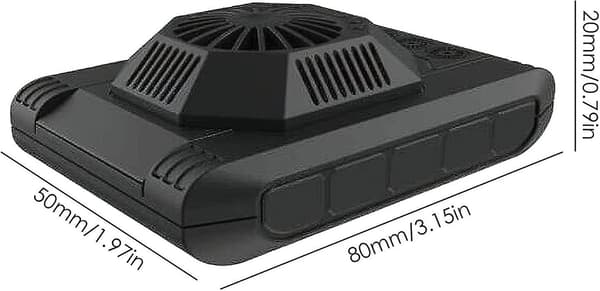 Cellphone Cooler Pad Portable Semiconductor Cooling Fan Cooling Pad For Mobile Phones Tablets
