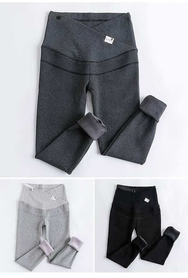 Graviditetsleggings Plys grey