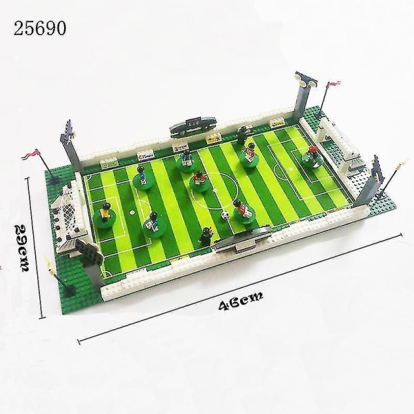 Word Cup Soccer Field Building Blocks Toys High Quality Football B 381pcs