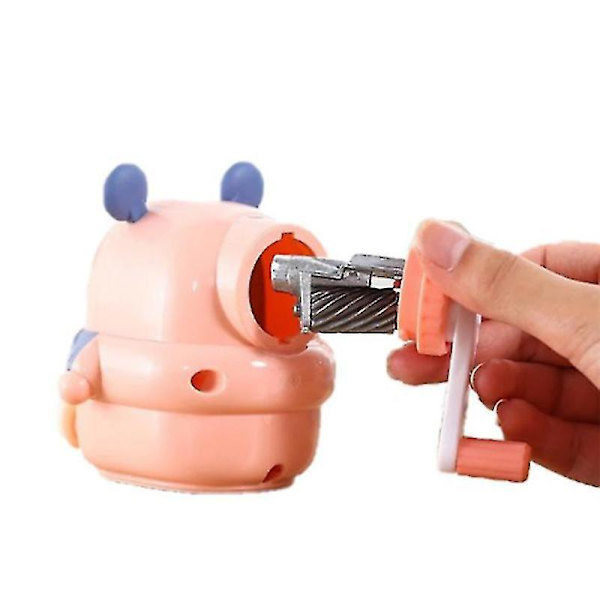 Pencil Sharpener Primary School Students Durable Automatic Pencil Sharpener Sharpener Blue