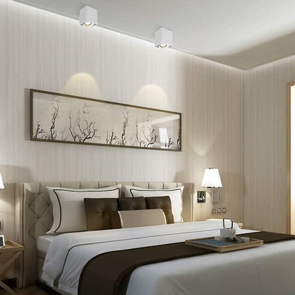 Adjustable Ceiling Spotlight (with 5w Gu10 Led Bulb) Indoor Wall Spotlight Ceiling Light Living Room