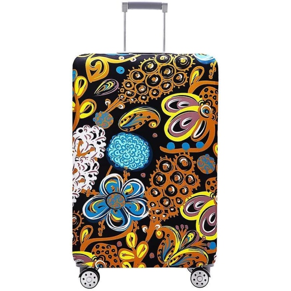 Luggage Cover Washable Suitcase Protector Anti-scratch Suitcase Cover Fits 18-32 Inch(autumn Leaves, S) COLOR8 XL