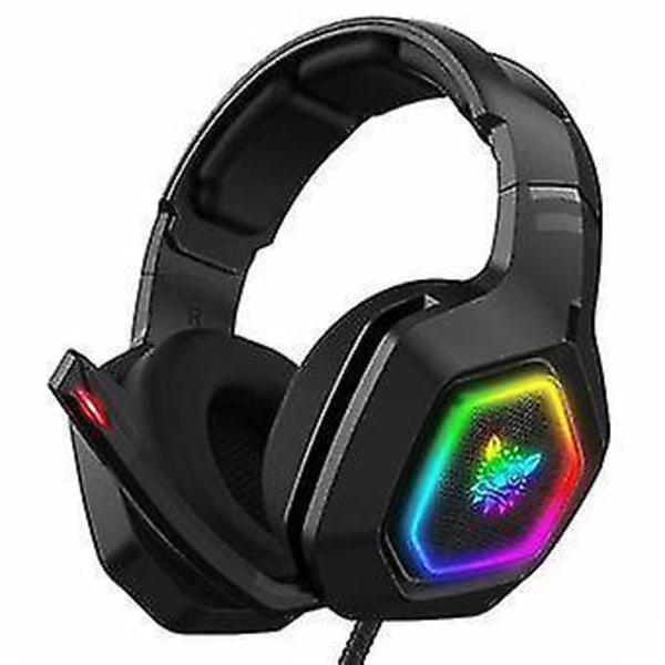 Onikuma K10 Wired Gaming Headset For Pc / Ps4 / Xbox Black