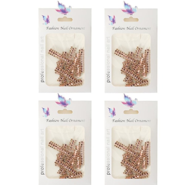 Nail Art Stickers Color Row Diamonds Nails Rhinestones Manicure Card Packaging Master Tape Stickers Color Row Drill Nails Rhinestone Manicure Card Bus