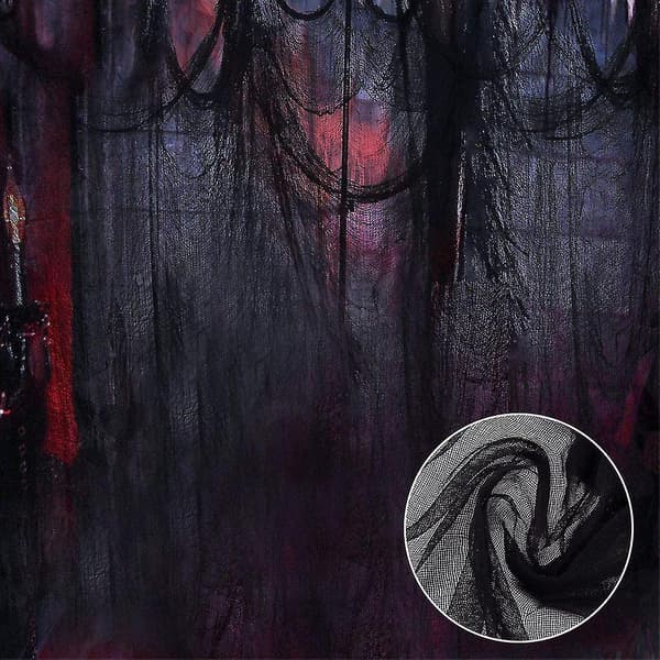 Halloween Party Decorations & Supplies Spooky Gauze Giant Decor Drape