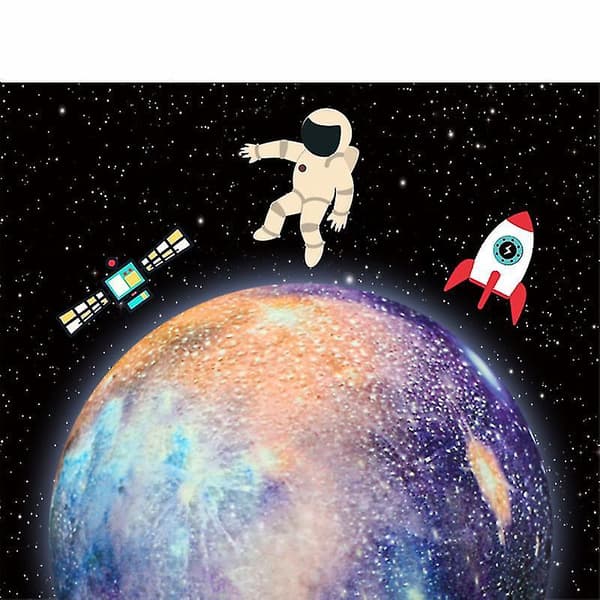 3d Moon Lamp Led Night Light Star Galaxy Touch 16 Colour Usb Charging W/remote10cm