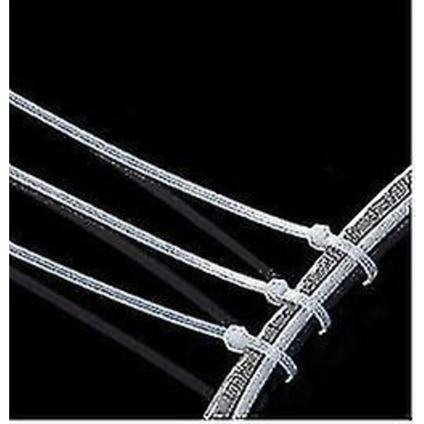 Cable Ties, Zip Ties 100pcs Upgrade Nylon Self Locking Wire Ties , Profession Plastic Wire