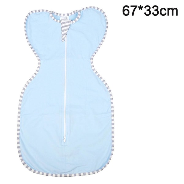 Swaddle ,dramatically Better Sleep, Allow Baby To Sleep Light Blue L